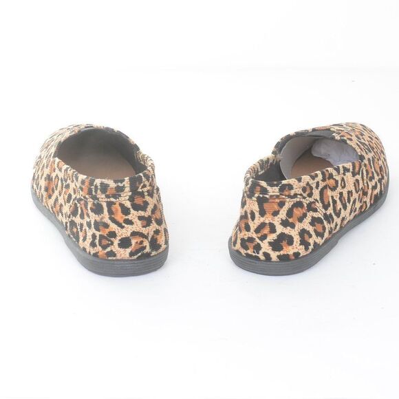 Soda Shoes Girls Object-s Leopard Slip On Kids Flats NEW NIB - Picture 6 of 7